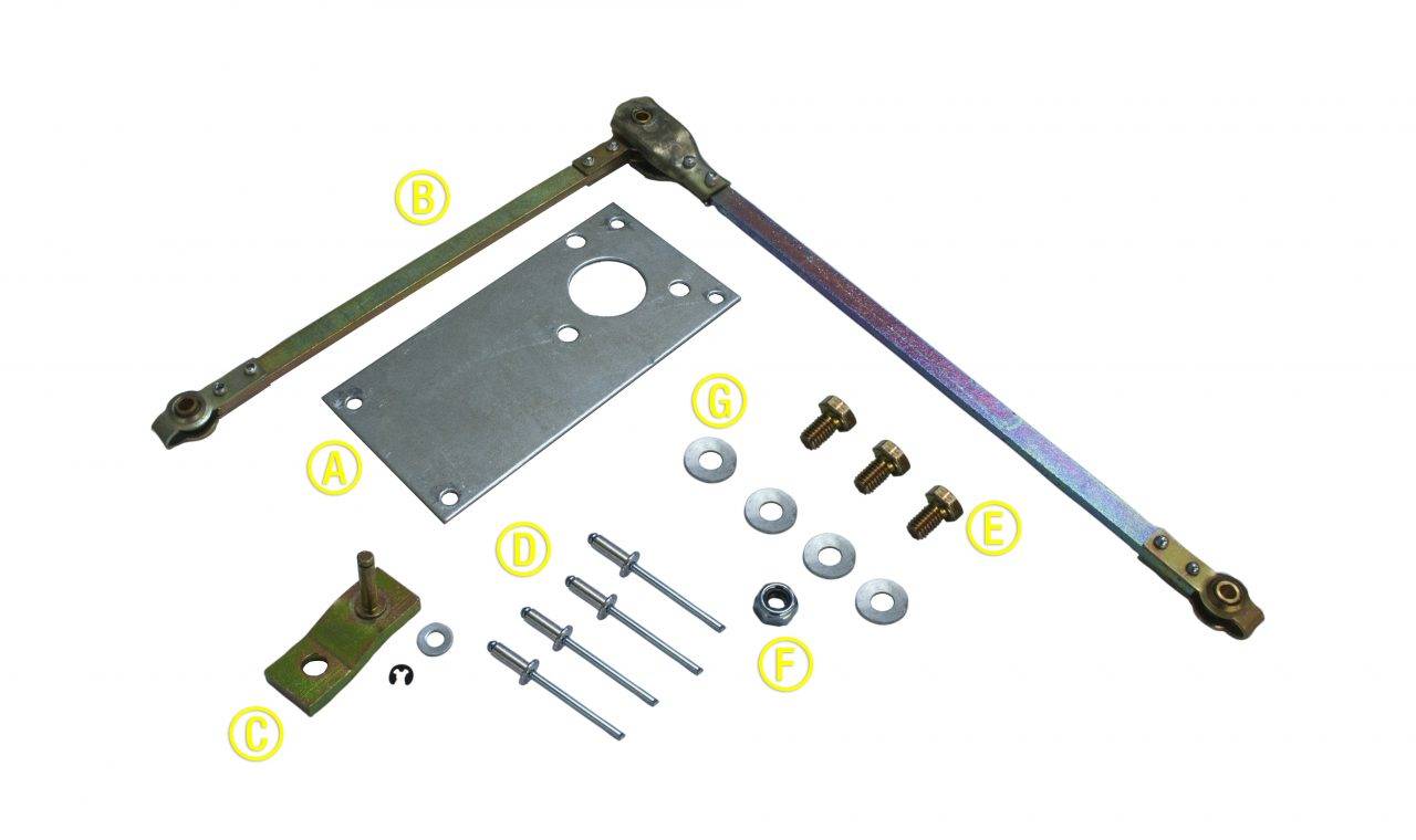 Moteur D'essuie-glace 12V Besttoolifes Avec Lame 300mm - Pour Tracteurs, Jeep, VTT, UTV - OEM 01287358